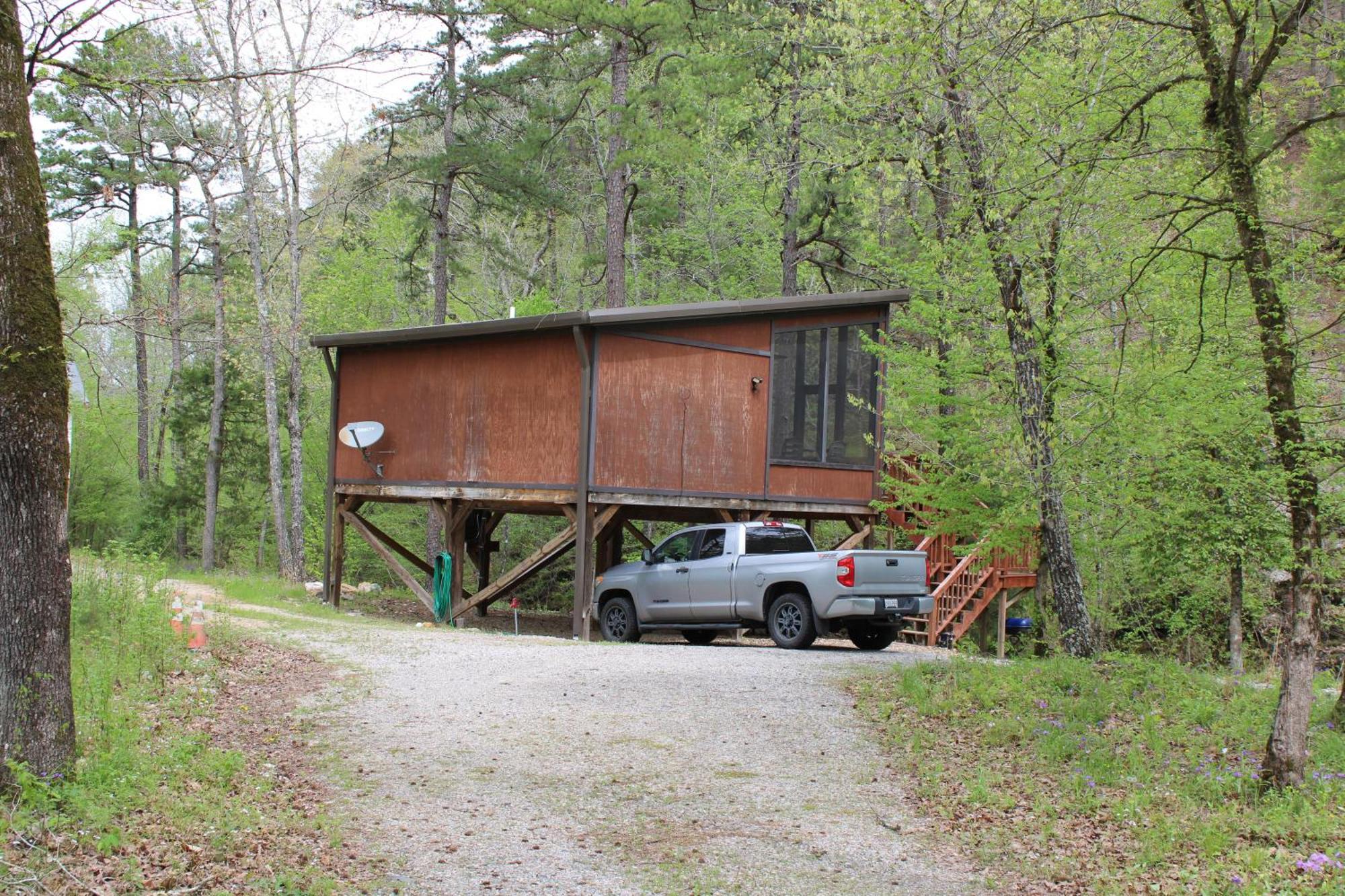 132 Catherine Park #1 Cozy Romantic Cabin On The Creek Villa Hot Springs Exterior photo